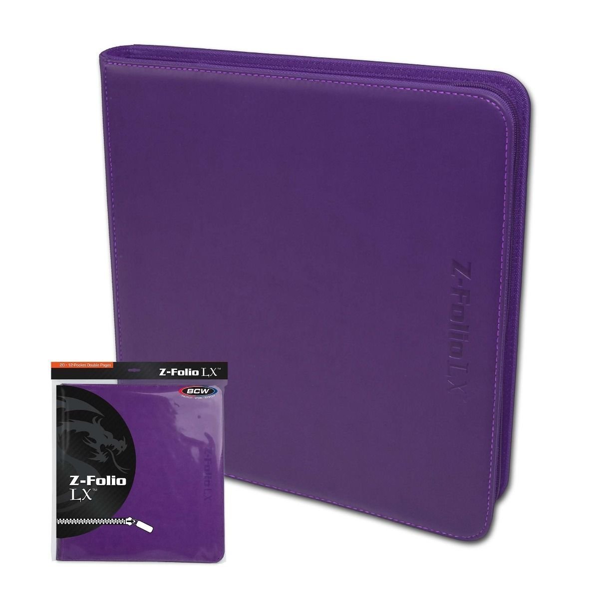 Portfolio: 12-Pocket Zippered LX (Purple) - Image 2