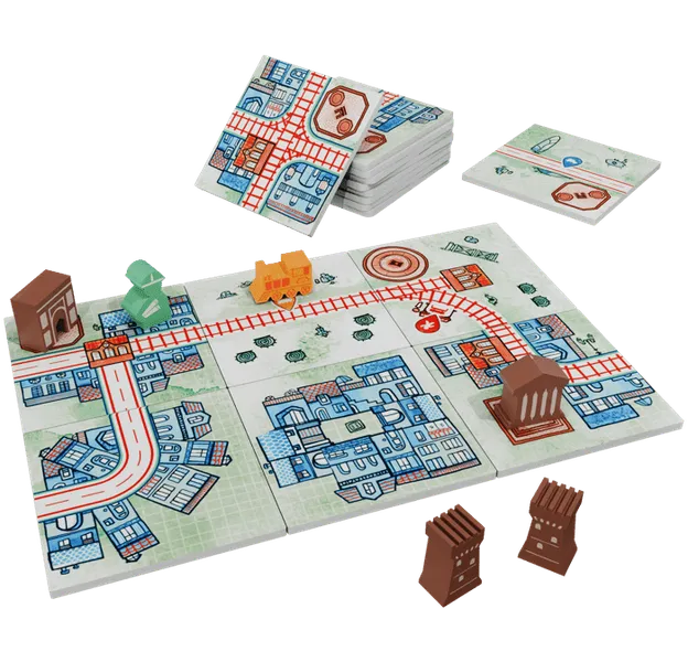 Railroad Tiles: Monuments Expansion - Image 3
