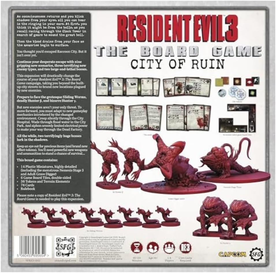 Resident Evil 3: The Board Game - City of Ruin (Outlet) - Image 2
