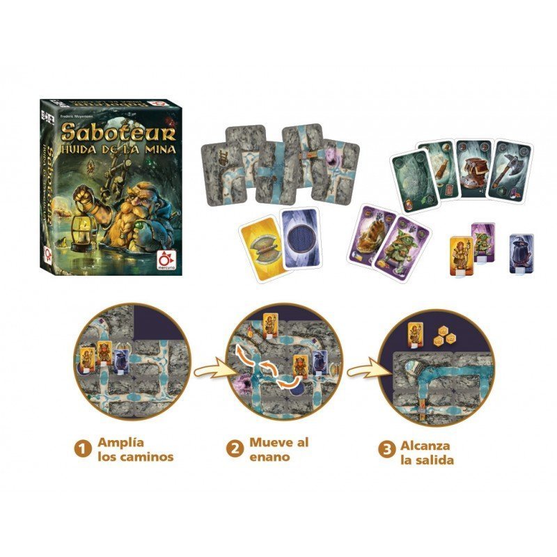 SABOTEUR, HUIDA DE LA MINA - Image 2
