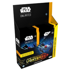 Star Wars: Unlimited – Jump to Lightspeed: Carbonite Booster Display