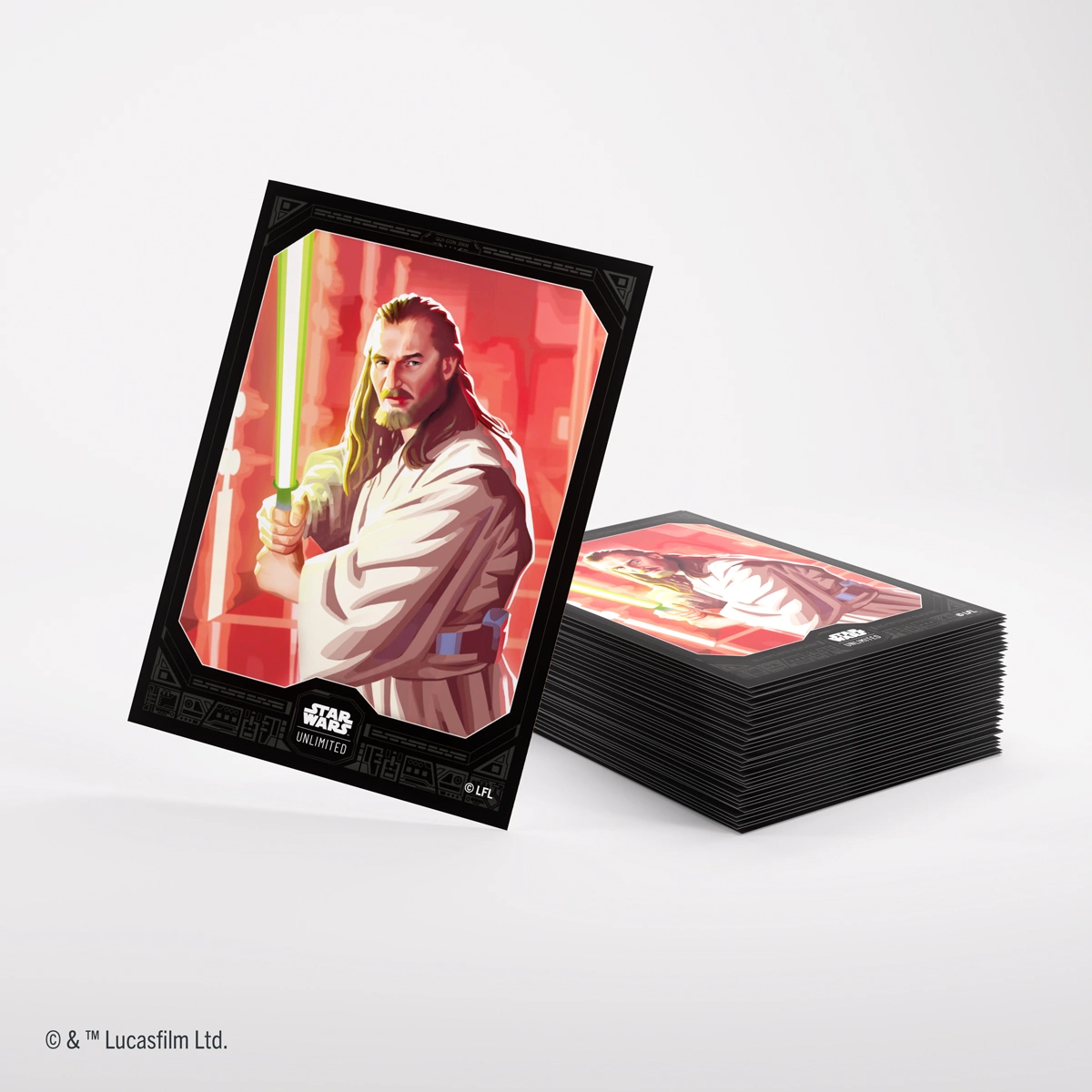 Star Wars: Unlimited Art Sleeves - Qui-Gon-Jinn - Image 2