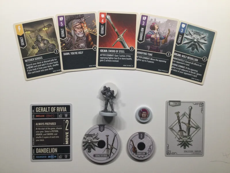 Unmatched: Witcher - Steel & Silver - Image 6