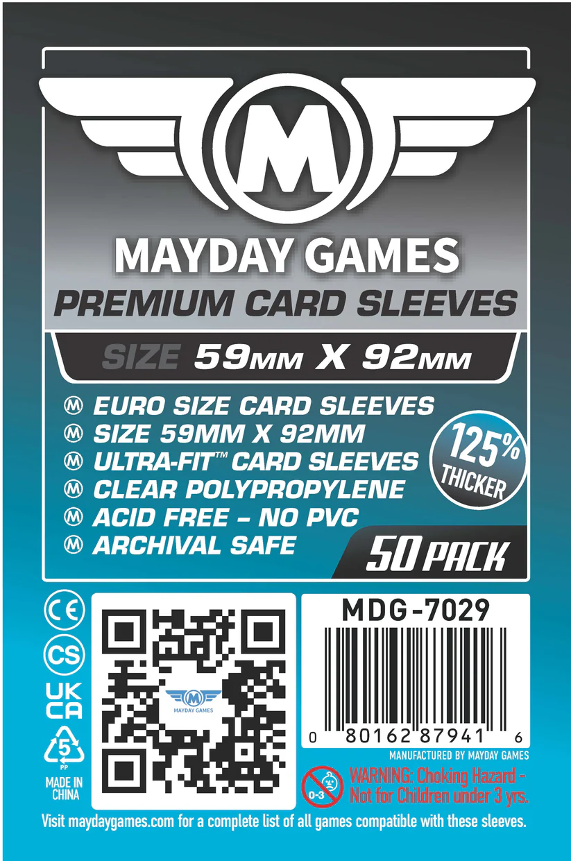 Micas Mayday Premium Euro Card (59x92mm)