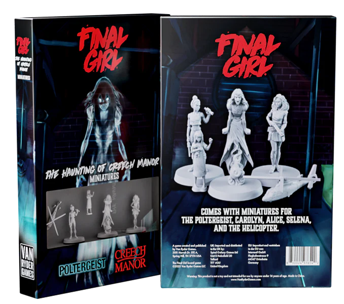 Final Girl: Haunting of Creech Manor Miniatures