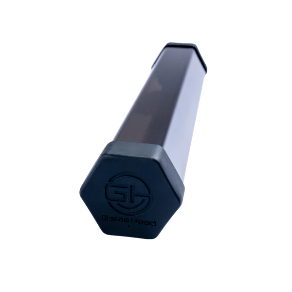 Tube Playmat - Gamehead Hex Tube - Black