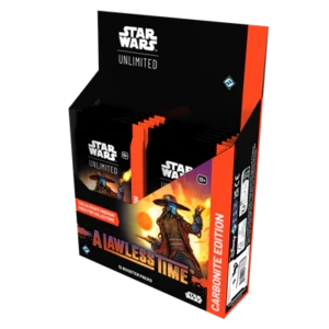Star Wars Unlimited – A Lawless Time: Carbonite Booster Display