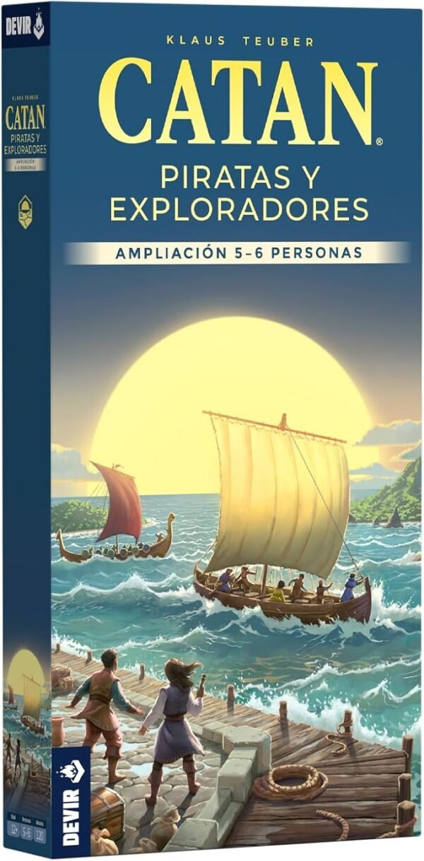 CATAN Ciudades Y Caballeros – Expansión Para 5-6 Jugadores, 6ª Edición, Juego De Mesa Estratégico Para +12 Años, 60-90 Minutos