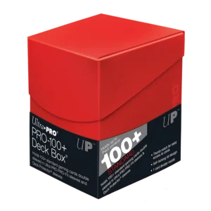 Deckbox Ultra Pro 100+ Eclipse: Apple Red