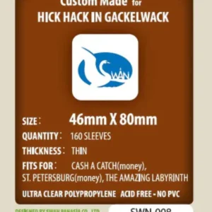 Micas Swan Panasia 46x80mm - 160 Pack Thin Sleeves