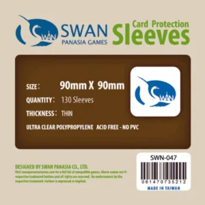 Micas Swan Panasia 90x90mm - Thin Sleeves