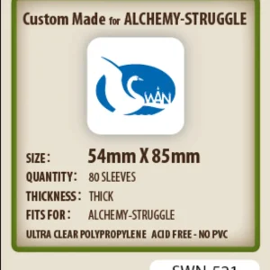 Micas Swan Panasia 54x85mm - 80 Pack Thick Sleeves