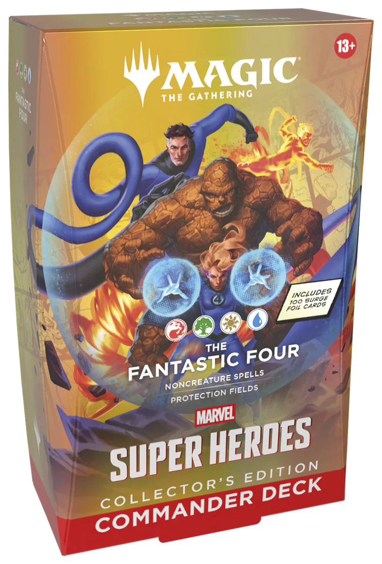 MTG: Marvel Super Heroes Commander Deck - The Fantastic Four Collector's Edition