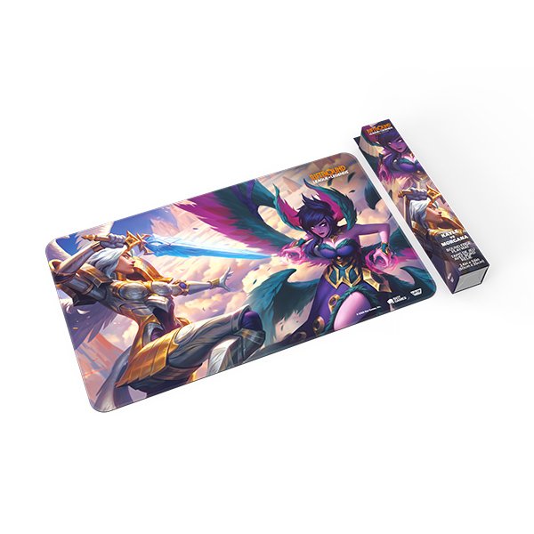Playmat Riftbound Vendetta: Kayle vs Morgana