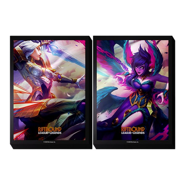 Card Sleeves Riftbound Vendetta: Kayle vs Morgana - Image 2