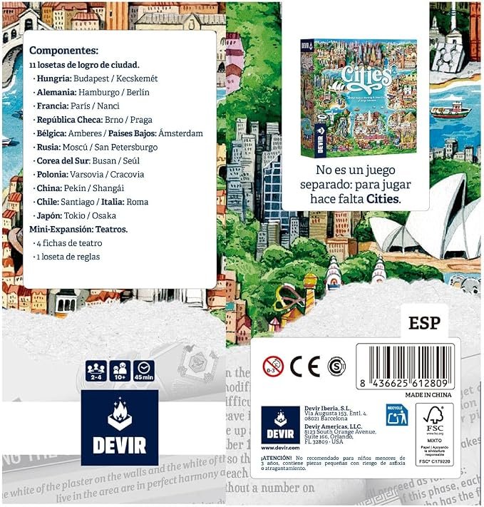 Cities: Tableros de logro de ciudad + Teatros - Imagen 2