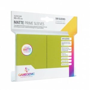 MATTE Prime Sleeves: Lime