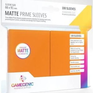 MATTE Prime Sleeves: Orange