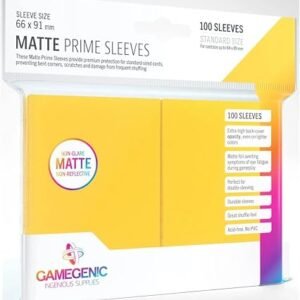 MATTE Prime Sleeves: Yellow