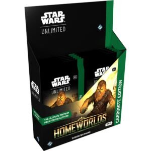 Star Wars Unlimited - Homeworlds: Carbonite Booster Display
